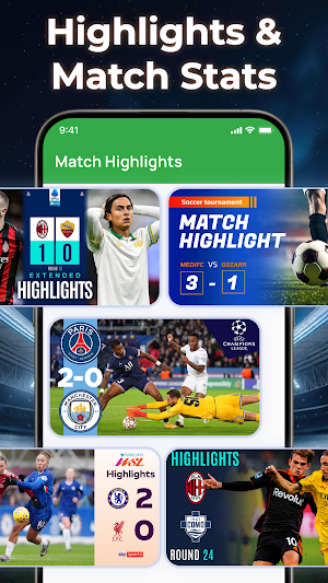 Football Live Scores & Stats Screenshot 2