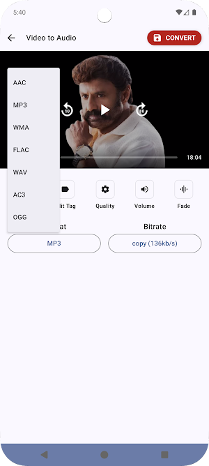 Video to MP3 Converter Screenshot 1