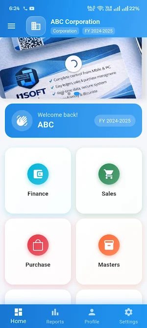 J1Soft ERP Screenshot 2