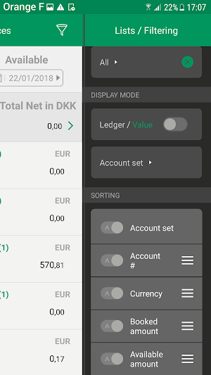 Connexis Cash Mobile Screenshot 1