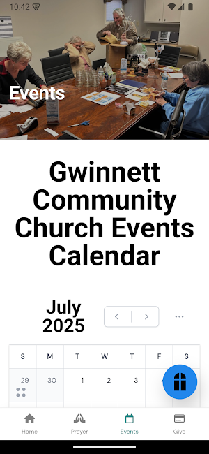 Gwinnett Community Church Screenshot 2