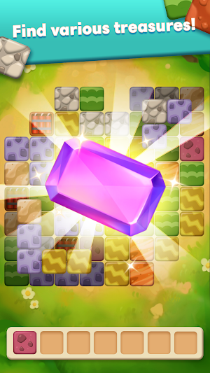 Gem Digger Tile Match Screenshot 1