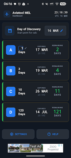 MEL Expire Date calculator Screenshot 0