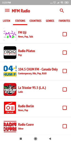 MFM Radio Maroc Online Screenshot 1