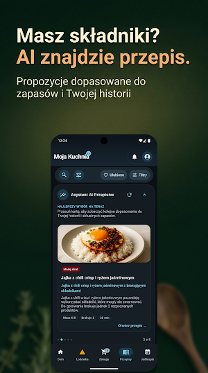 Moja Kuchnia 2.0: AI przepisy Screenshot 3