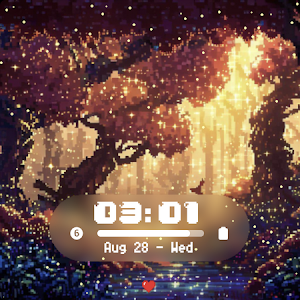 Golden Forest Watch Face Screenshot 2