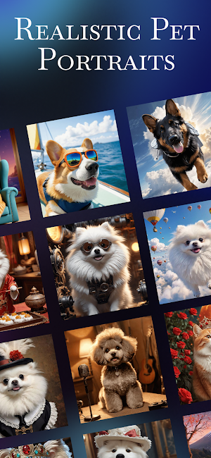 AI Pet Portrait: Dog & Cat Art Screenshot 1