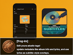 MusicTag · Album · Edit · Subs Screenshot 1