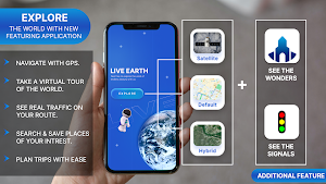 GPS Live Earth Map Screenshot 0