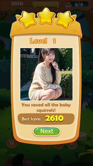 Sexy bubble girls: puzzle shot Screenshot 3