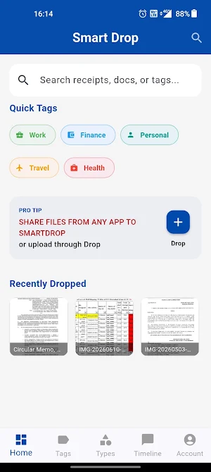 Smart Drop Screenshot 0