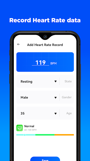 Blood Pressure&Heart Rate Screenshot 2