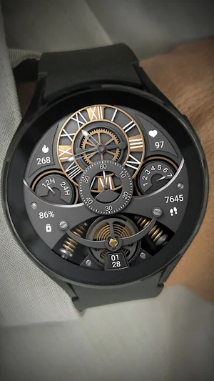 ZKin Watch Face Turbo Charged Screenshot 3