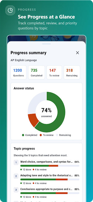 AP English Language Prep Screenshot 1