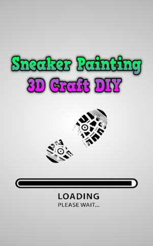 Sneaker Painting 3D Craft DIY Screenshot 3