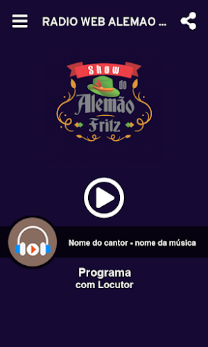 RÁDIO WEB ALEMÃO FRITZ Screenshot 0