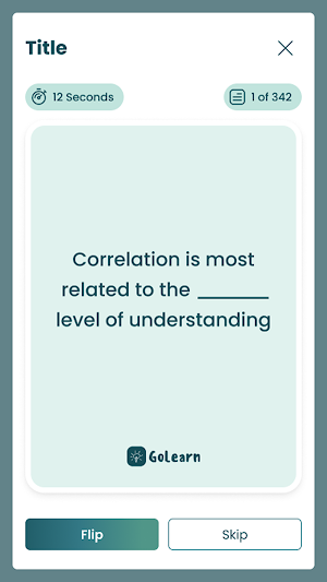GoLearn Behavior Screenshot 1