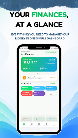 ARK Finance Manager Screenshot 0