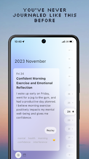 Eternamind: AI Journaling Screenshot 0