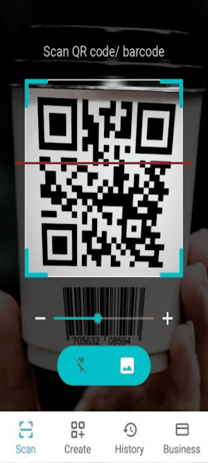 QR Barcode scanner - scan Screenshot 2