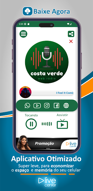 Rádio Web Costa Verde Screenshot 0
