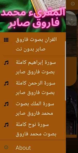 القران بصوت فاروق صابر بدون نت Screenshot 2