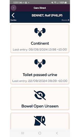Care Direct App Screenshot 2