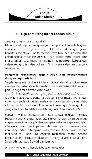 Serba Tiga Pesan-Pesan Mimbar Screenshot 3