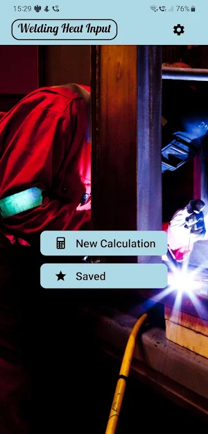 Welding Heat Input Calculator Screenshot 0