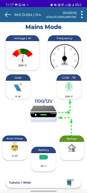 Solar Hybrid PCU Screenshot 2