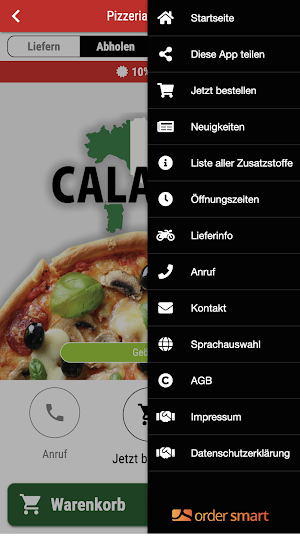 Pizzeria Calabria Screenshot 2