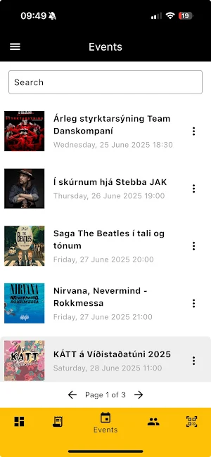 Midix.is admin app Screenshot 3