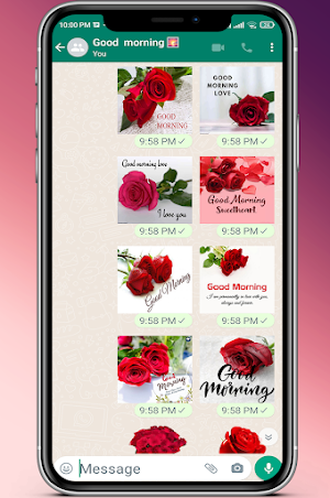 Good Morning  Stickers Screenshot 0