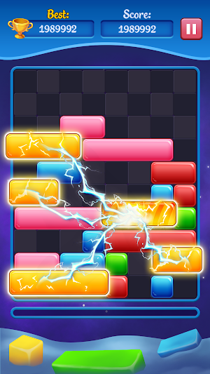 Jewel Drop Down Block Puzzle Screenshot 0