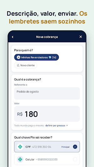 Kipago: fiado e cobranças Screenshot 3