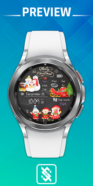 BFF46- Merry Christmas Snowman Screenshot 0
