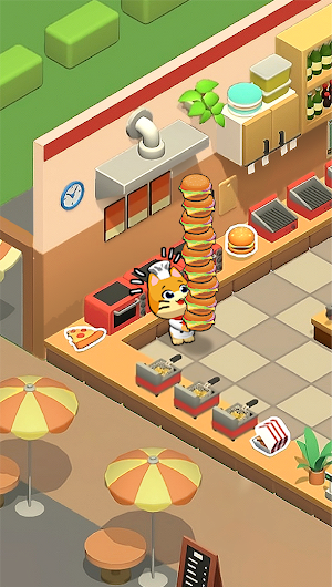 Cat Kitchen: Idle Tycoon Games Screenshot 0