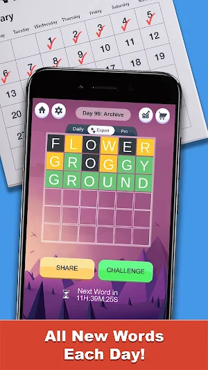 Daily Word Puzzle Screenshot 1