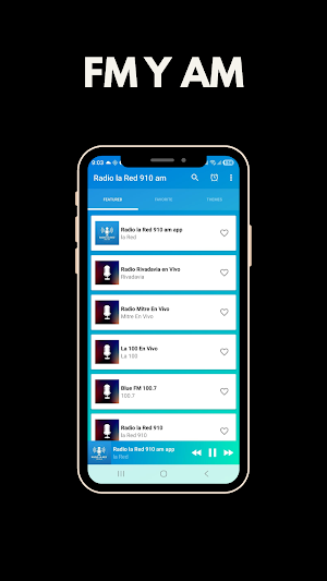 Radio la Red 910 am App Screenshot 1