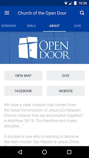 Open Door App Screenshot 2