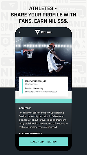 Fan inc. Screenshot 2