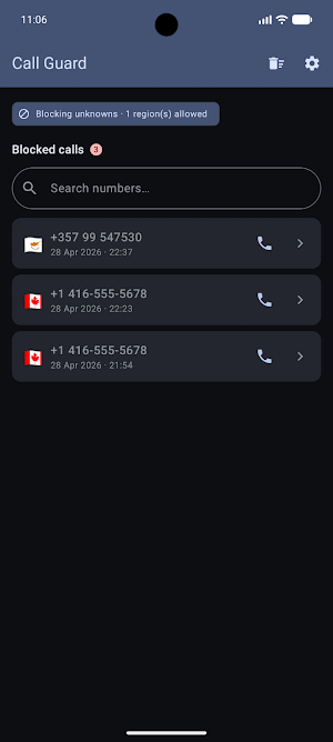 Call Guard Screenshot 0