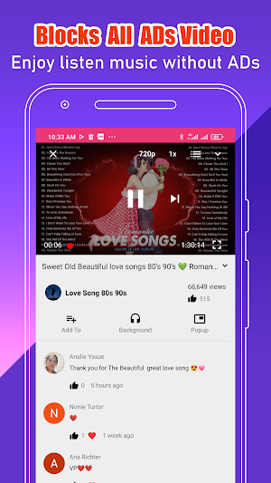 Pure MyTube - Blocks Video Ads Screenshot 0