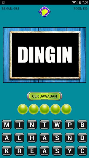 Tebak Lawan Kata Screenshot 0