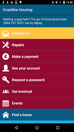 Coastline Housing App Screenshot 1