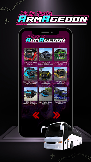 Livery Bussid Armageddon Screenshot 3