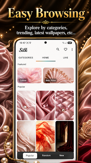 Silk Aesthetic Wallpapers Screenshot 3