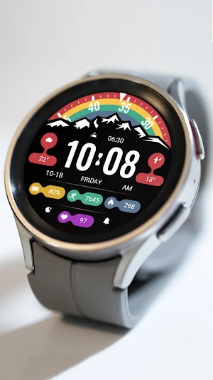 Fusion Of Mountains ZKin Watch Screenshot 2