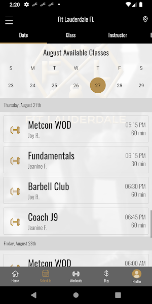 Fit Lauderdale Screenshot 1