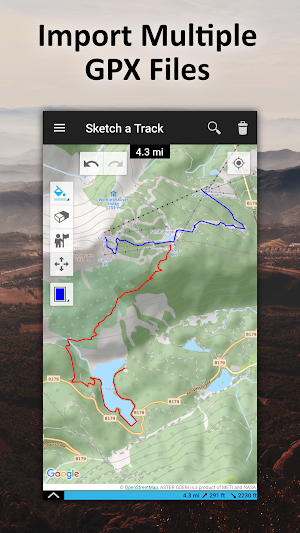 TouchTrails - Route Planner, GPX Viewer/Editor Screenshot 0